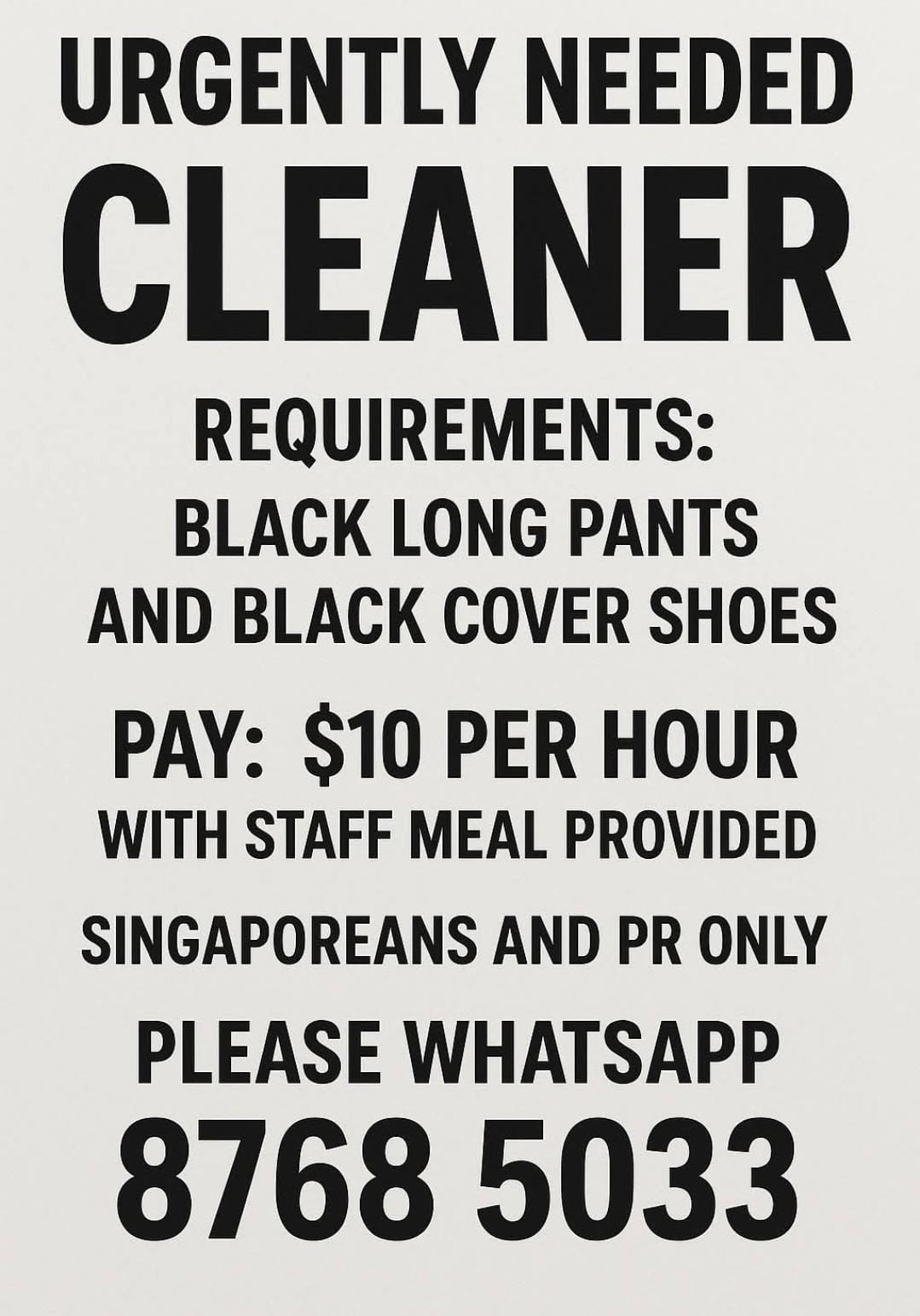 Job Poster