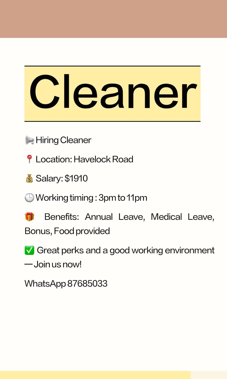 Job Poster